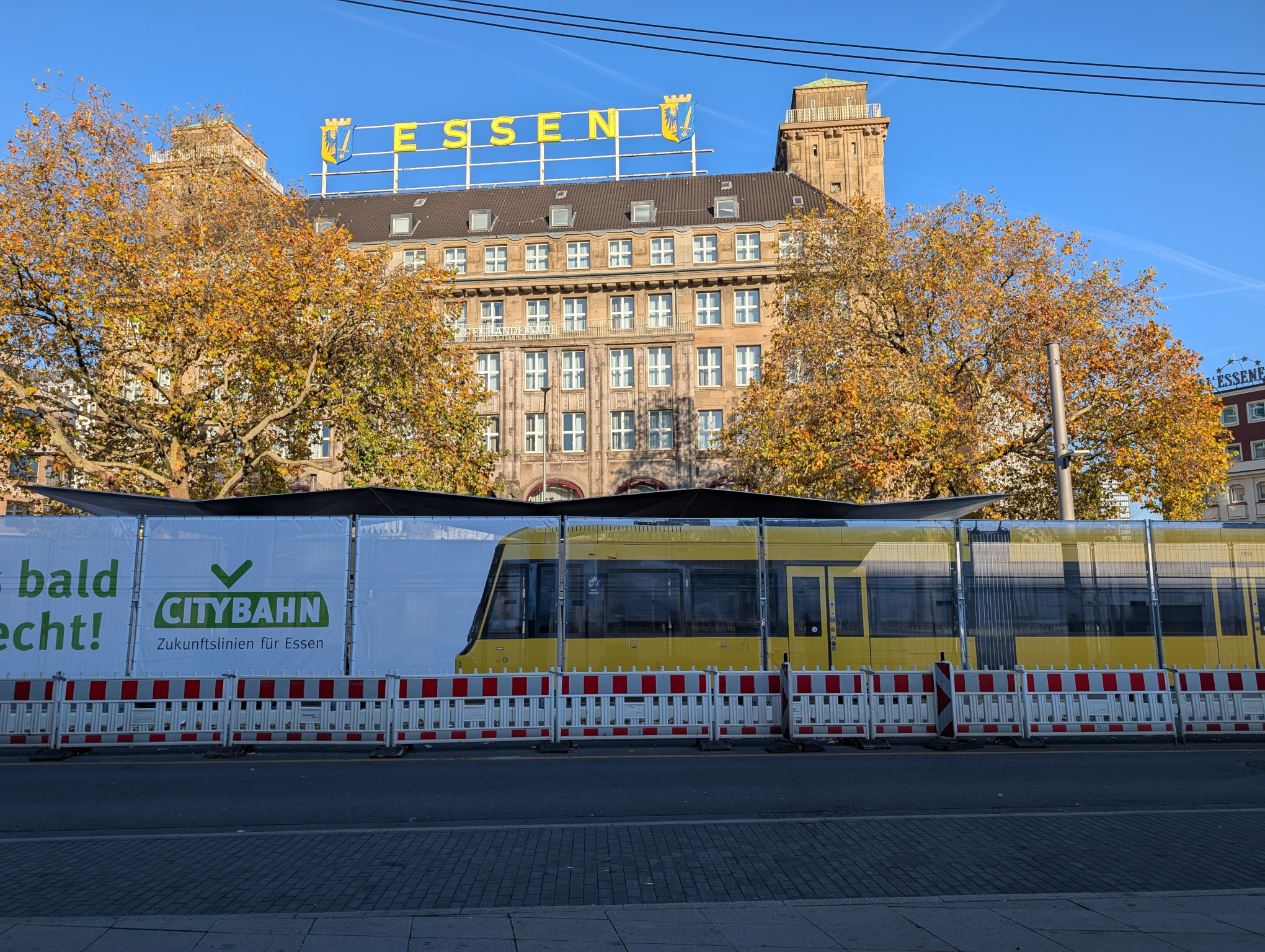 Essen welcome sign, ESSEN