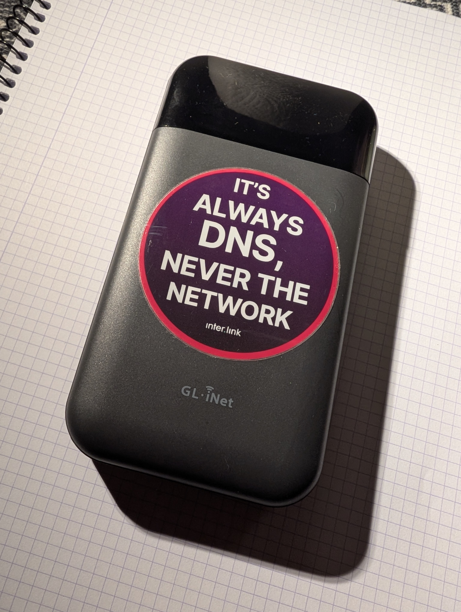 Sticker: It&rsquo;s Always DNS, Never The Network