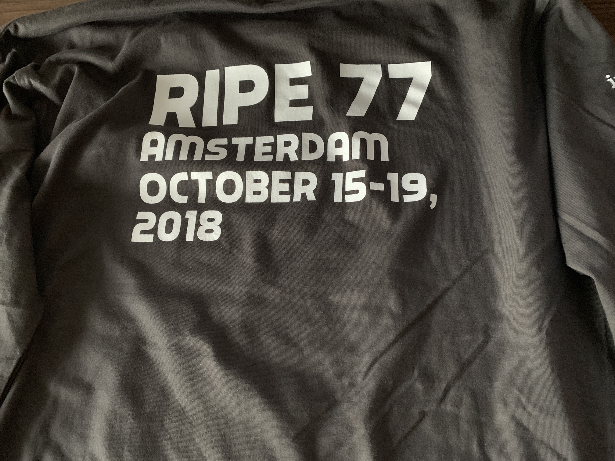 RIPE77 Dinner, AMS-IX, Shirt, Amsterdam
